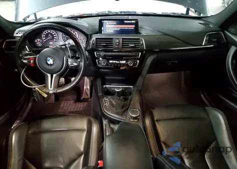 2018 BMW M3 z USA, uszkodzony, nr VIN WBS8M9C58J5K99818
